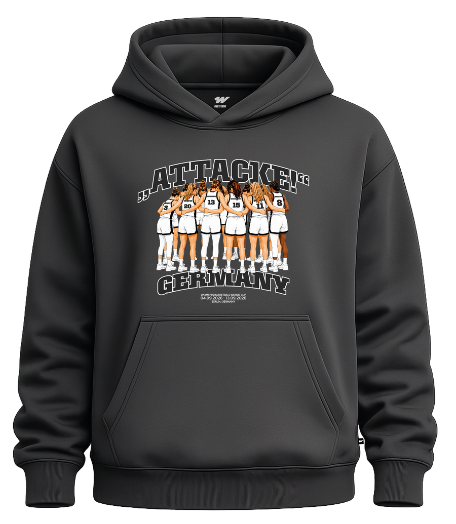 „Attacke!“ Oversize Hoodie