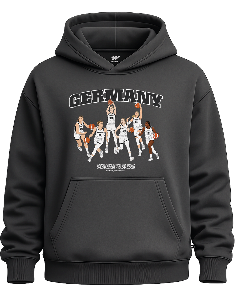 „Germany“ Oversize Hoodie