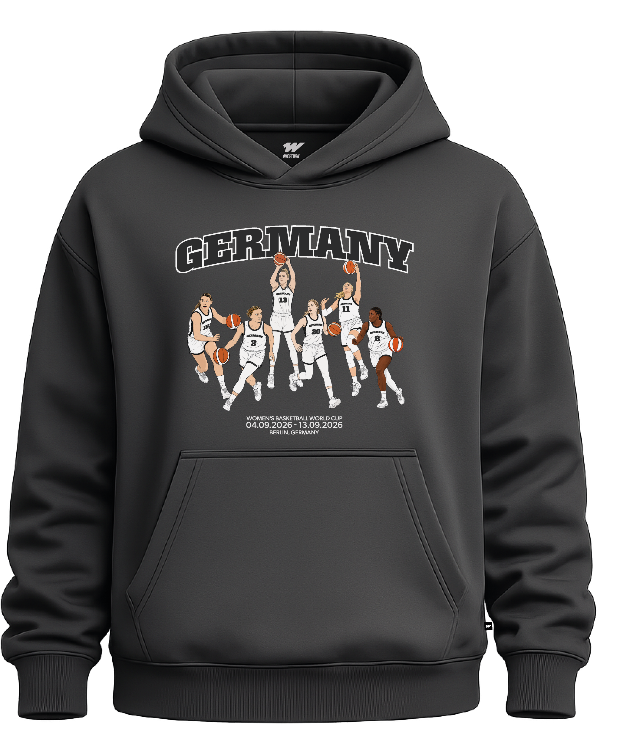 „Germany“ Oversize Hoodie