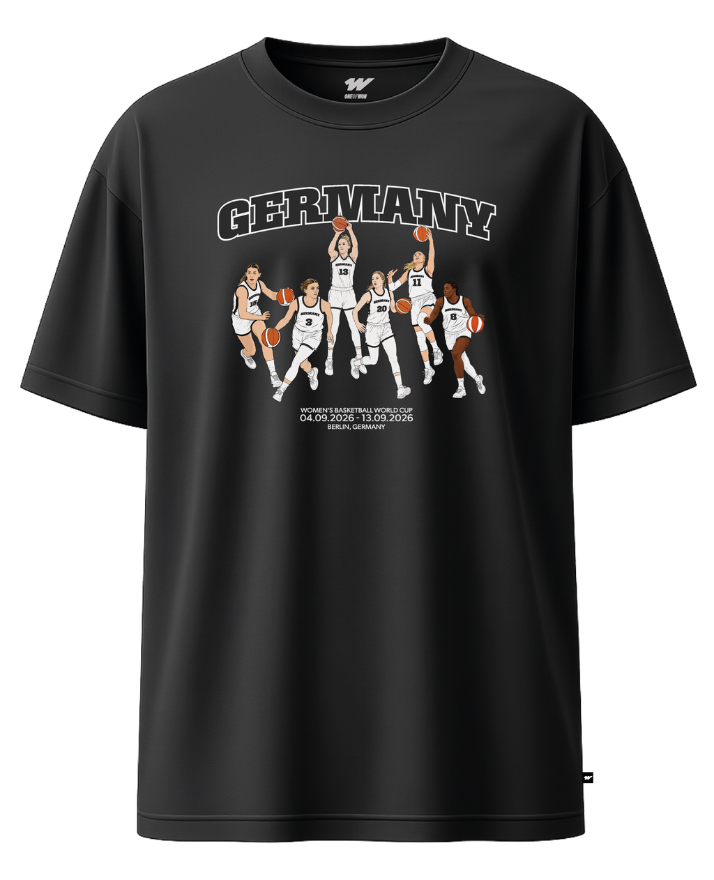 „Germany“ Oversize Tee
