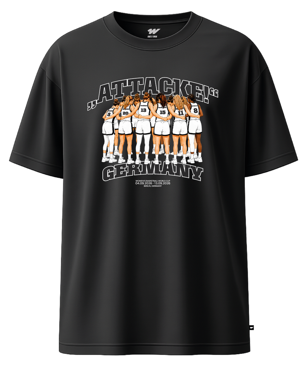 „Attacke!“ Oversize Tee