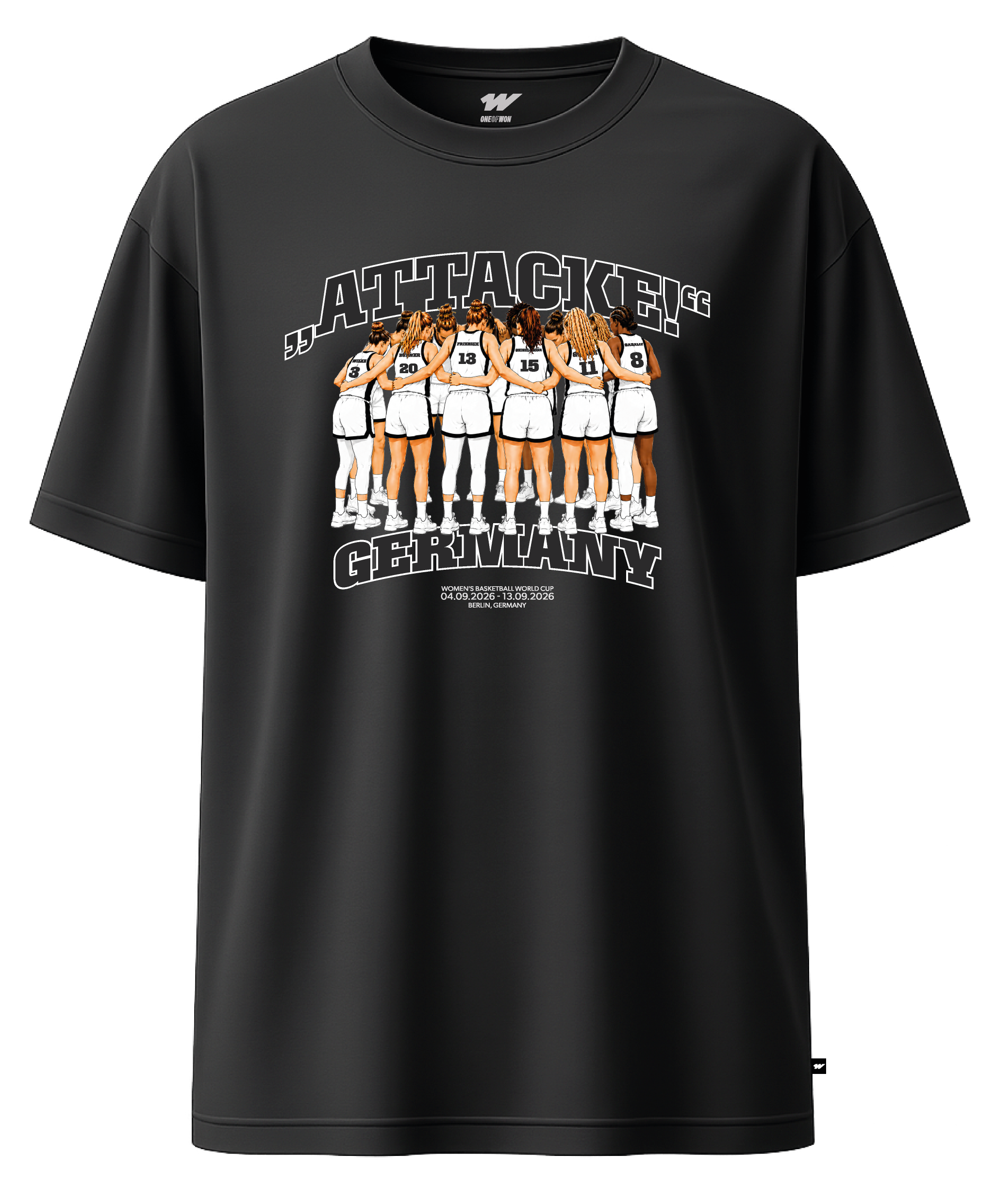 „Attacke!“ Oversize Tee